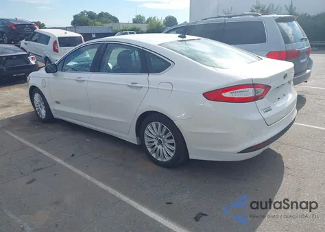 2013 Ford Fusion Energi Se Luxury из США, поврежденный, VIN 3FA6P0PU0DR234455